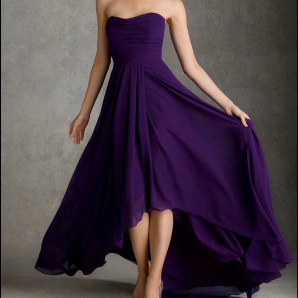 Mori Lee Chiffon Bridesmaid dress size 10